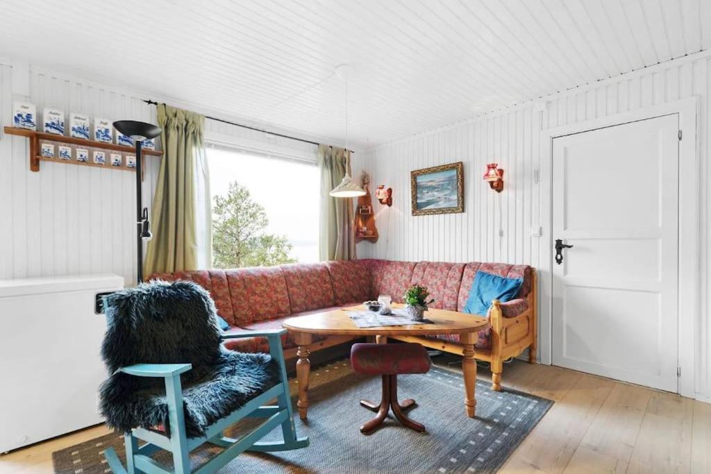 Cozy Cabin With A Great View Skamdal Eksteriør billede